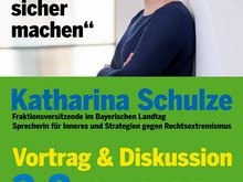 Katharina Schulze hält am 3.8.2017 ab 19:30 im Zollhaus einen Vortarg zum Thema "Die Freiheit sicher machen"