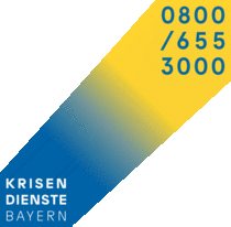 Krisendienste Bayern unter 0800-6553000 erreichbar