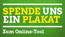 "Spende uns ein Plakat" - zum online-Tool
