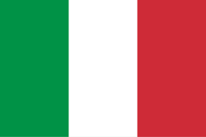Flagge von Italien