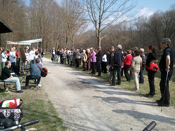 Bürger an der Trasse der Westtangente