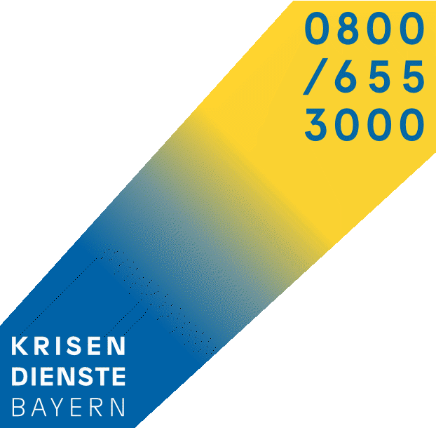 Krisendienste Bayern unter 0800-6553000 erreichbar