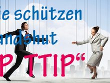 Demokratie schütze Bündnis Landshut "Stopp TTIP"