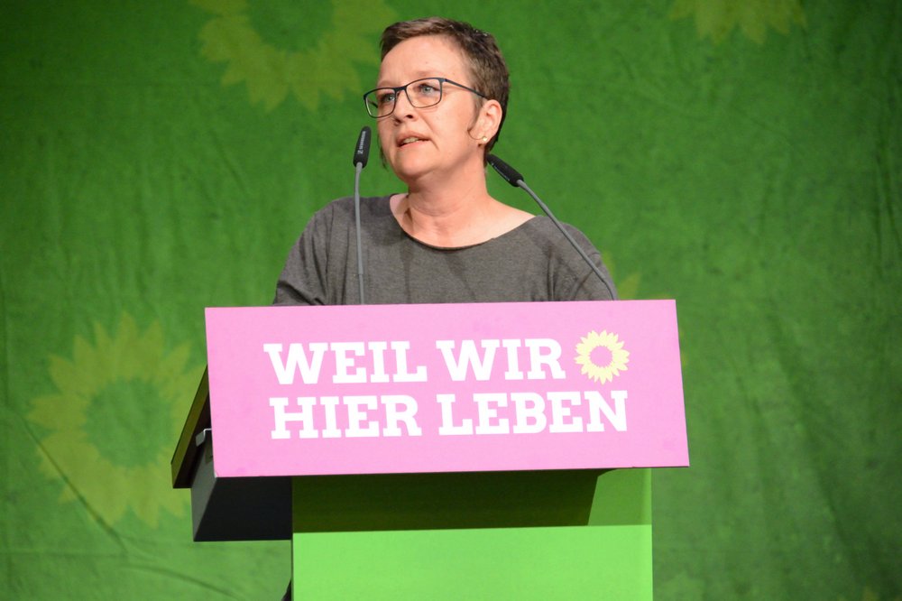 Elke Rümmelein am Rednerpult