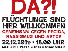 Demo gegen Pegida, Rassismus und Hetze