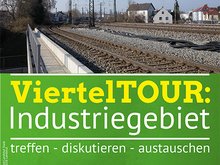 Bild mit Bahngleisen bei der ETSV 09-Unterführung