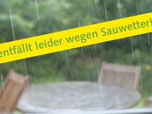 entfällt leider wegen Sauwetter!