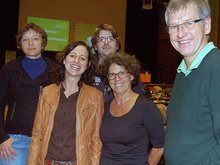 KV Landshut Stadt: Elke Rümmelein, Sigi Hagl, Björn Láczay, Regine Keyßner, Dr. Thomas Keyßner