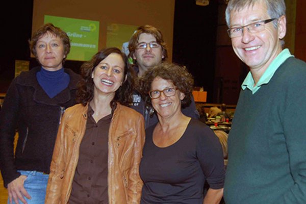 KV Landshut Stadt: Elke Rümmelein, Sigi Hagl, Björn Láczay, Regine Keyßner, Dr. Thomas Keyßner