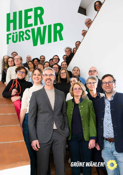 Flyer zum Herunterladen mit allen Kandidierenden