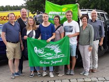 Die niederbayerischen Grünen auf dem Weg nach Sachsen