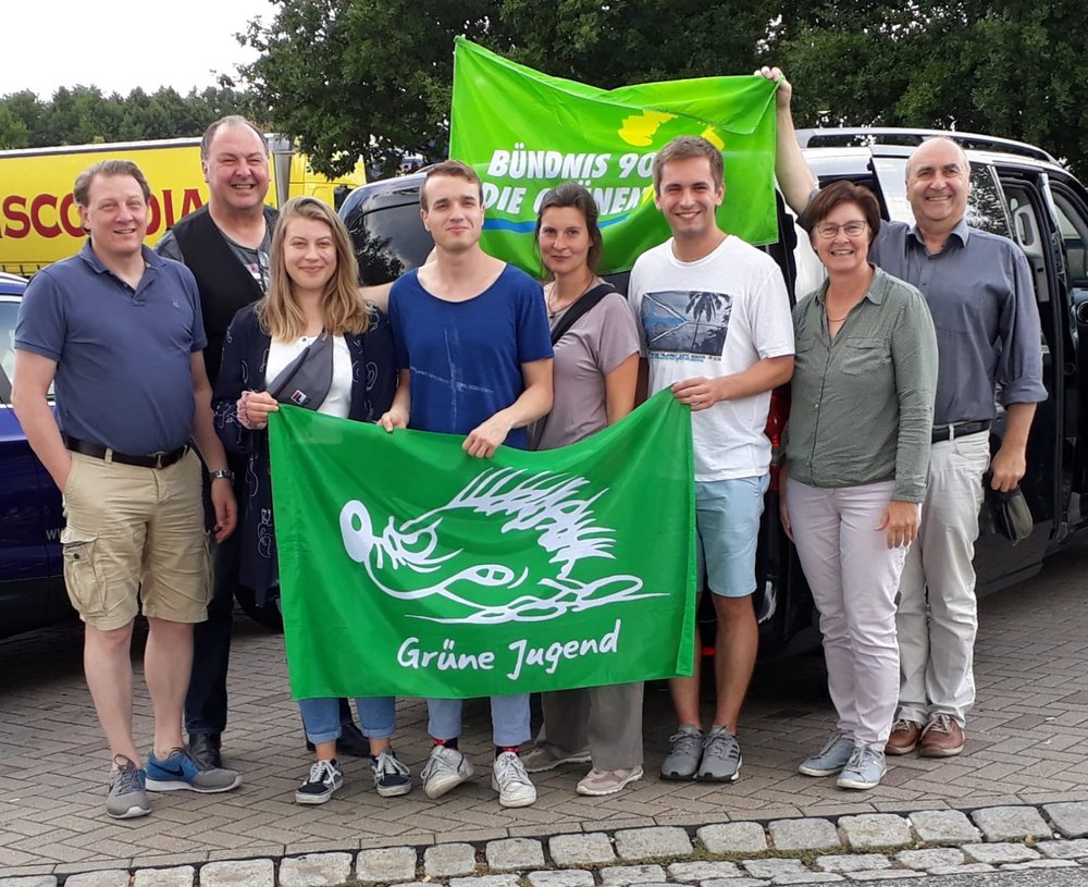Die niederbayerischen Grünen auf dem Weg nach Sachsen