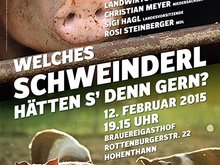 Donnerstag, 12. Februar, 19.15 Uhr, Hohenthann Einladung zum Diskussionsabend mit Landwirtschaftsminister Meyer aus Niedersachsen