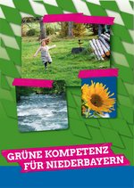 Flyer Grüne Niederbayern Landtag und Bezirkstag 2018, Seite 1